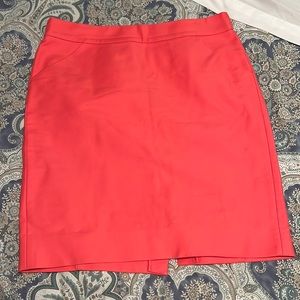 Jcrew Pink Pencil Skirt